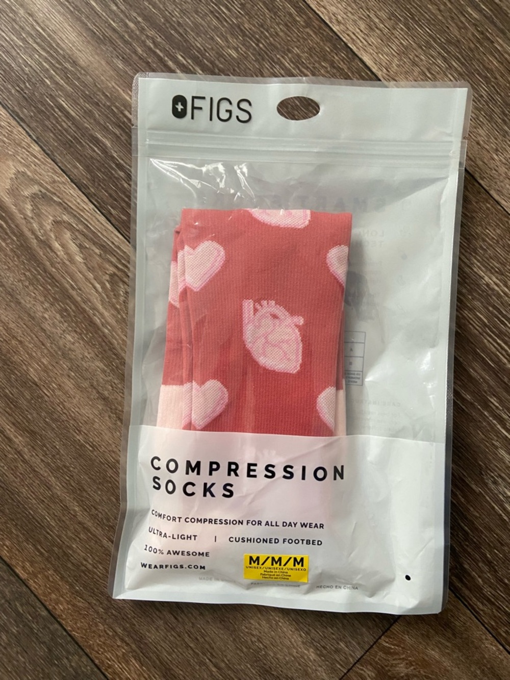 FIGS Unisex Compression Socks, size M